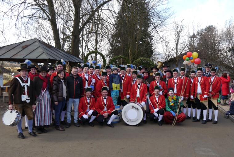 Schäfflertanz im Kindergarten Mitterskirchen