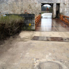 Brücke zur Burg