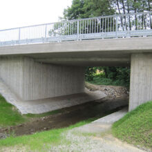 Brücke erstellt durch die Fa. Andreas Bauer GmbH