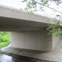 Brücke erstellt durch die Fa. Andreas Bauer GmbH aus einem anderen Blickwinke