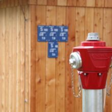 Wasserhydrant aufgestellt durch die Fa. Andreas Bauer GmbH