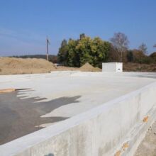Beginn eines Sonderbautenbaus