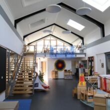 Kindergarten von innen erstellt durch die Fa. Andreas Bauer GmbH
