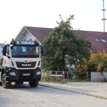 LKW der Fa. Bauer GmbH