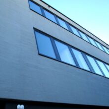 Schlichtes Geschäftshaus erstellt durch die Fa. Andreas Bauer GmbH